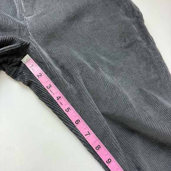 NEW Treasure & Bond Flare Pants Womens 8 Gray Corduroy Cords NWOT - Picture 8 of 9